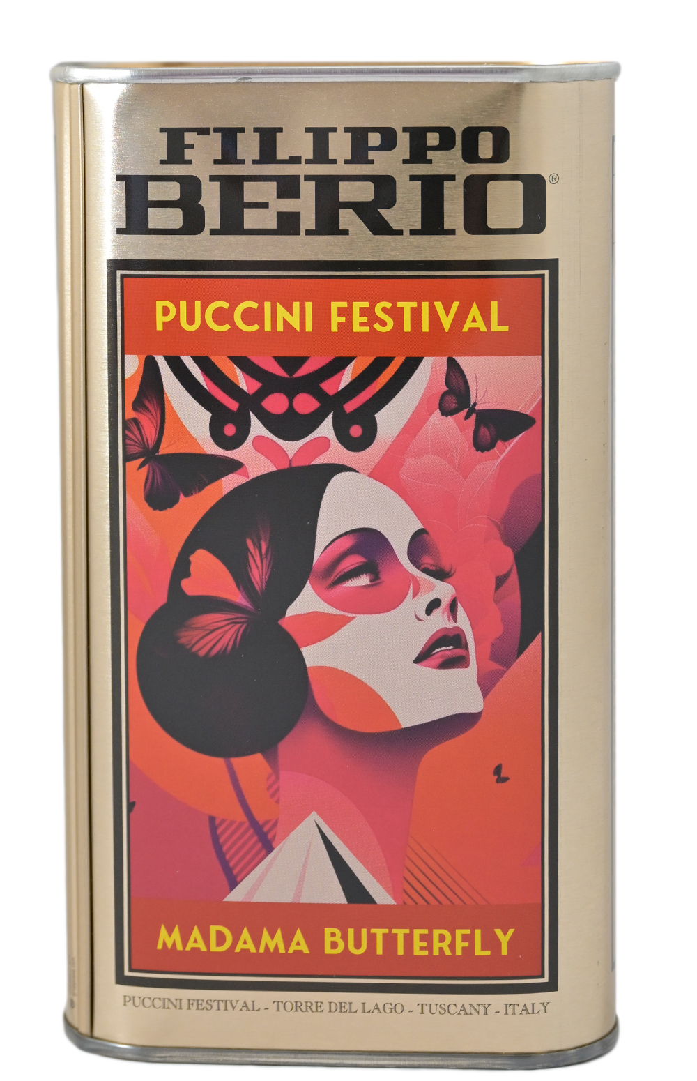 Filippo Berio Extra Virgin Olive Oil Special Edition Tin Puccini