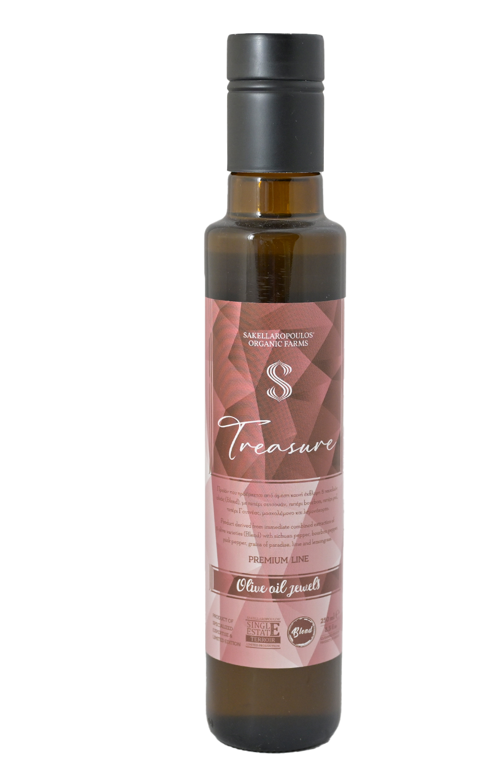 Treasure Blend Evoo - Flavored With Four Peppers - Peppers