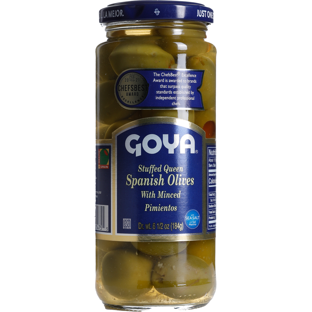Gold - Goya Manzanilla Olives Stuffed With Minced Pimientos