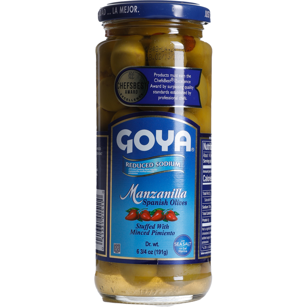 Gold - Goya Queen Olives Stuffed With Minced Pimientos