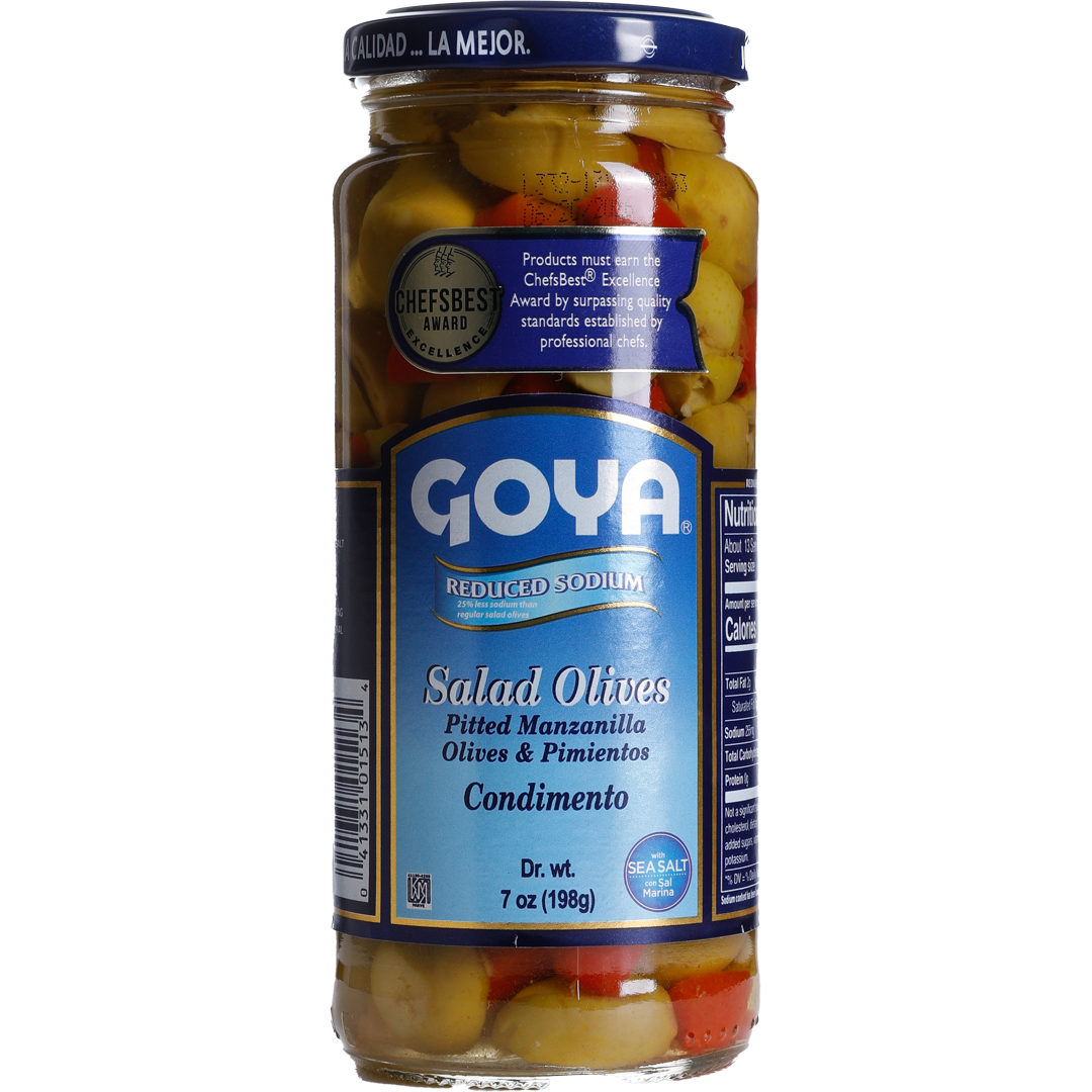 Platinum - Goya Salad Olives Reduced Sodium