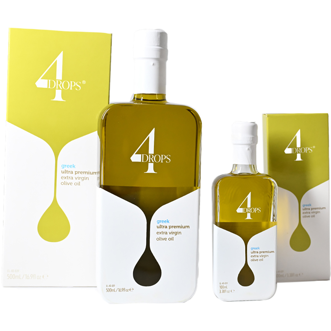 4Drops Greek Ultra Premium Extra Virgin Olive Oil - Greece