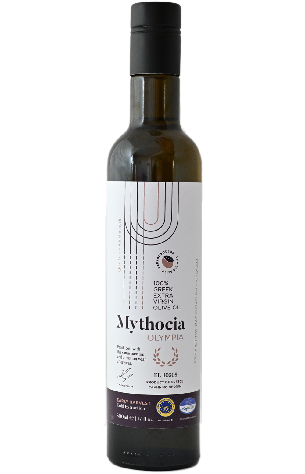 Mythocia Olympia Early Harvest Pgi - London Olive Oil Awards - Global ...